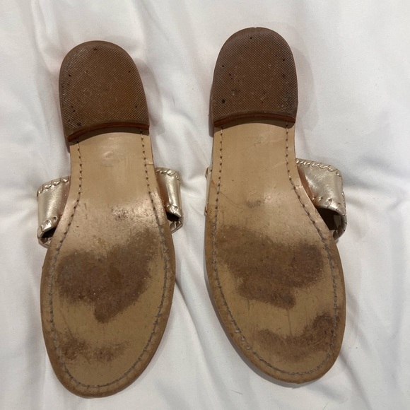 Jack Rogers Platinum Jacks Flat Sandals Size 8 Women’s - Picture 3 of 9